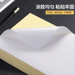 天章 不干胶亮面铜版纸A4 50张/包 210*297mm 50张/包