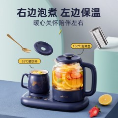 小熊（Bear）养生壶迷你养生杯套装保温杯垫 恒温水壶烧水壶花茶煮茶器电热水壶开水壶