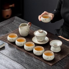 高档汝窑茶具套装送领导长辈老师父亲客户公司商务礼