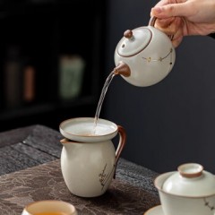 高档汝窑茶具套装送领导长辈老师父亲客户公司商务礼