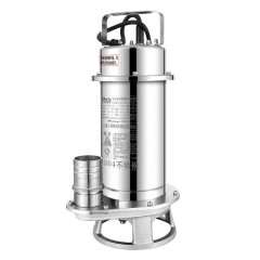 deli得力WQD12-12-1.5/QC不锈钢切割泵1.5KW