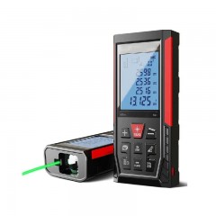 deli得力DL331070L激光测距仪80m绿光语音锂电