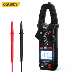 deli得力DL334203钳形万用表3999位电容测试