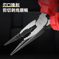 deli得力DL512106绝缘省力型尖嘴钳6寸