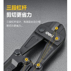 deli得力DL4636断线钳36寸(黑)(把)