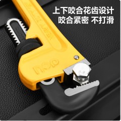 deli得力DL105012管子钳12寸铝合金铬钼钢