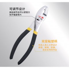 deli得力DL25508鲤鱼钳8寸