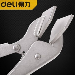 deli得力DL20016铁皮大力钳10寸(银)(把)
