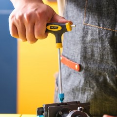 deli得力DL2273球头T型内六角4MM铬钒钢