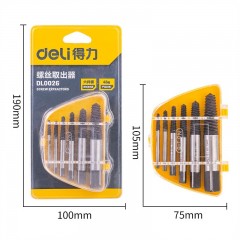 deli得力DL0026螺丝取出器套装6件套