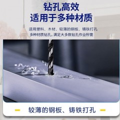 deli得力DH-MHZ025-W1直柄麻花钻2.5mm