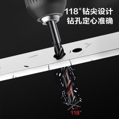 deli得力DH-MHZ115-W1直柄麻花钻11.5mm