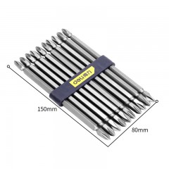 deli得力DL6907高扭力6.3mm双头旋具头