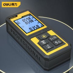deli得力DL331040B激光测距仪50m