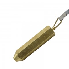 deli得力DL9410量油尺10m纯铜吊坠