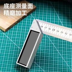 deli得力DL302200钢角尺200mm铝压铸