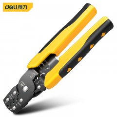 deli得力DL383007压接剥线钳7.5寸