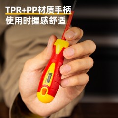 deli得力DL513060绝缘十字螺丝批