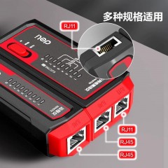 deli得力DL335102网络测线仪单头测试