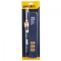 deli得力DL5071内热式调温电烙铁60W尖头
