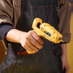 deli得力DL5041热熔胶枪80W(黄)(把)