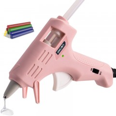 deli得力DL390022热熔胶枪20W带10支胶棒